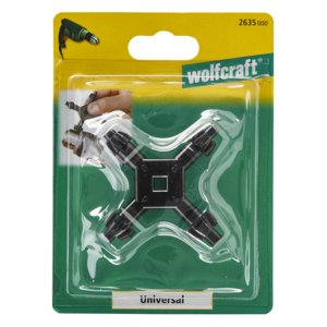 EAN 4006885263505 - wolfcraft GmbH 2635000 accesorio para adaptador de taladro Mandril con llave imagen 3