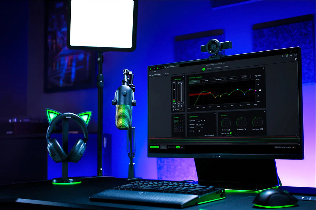 EAN 8887910000700 - Razer Seiren V3 Chroma 32 Bit DSP Negro Micrófono para PC imagen 3