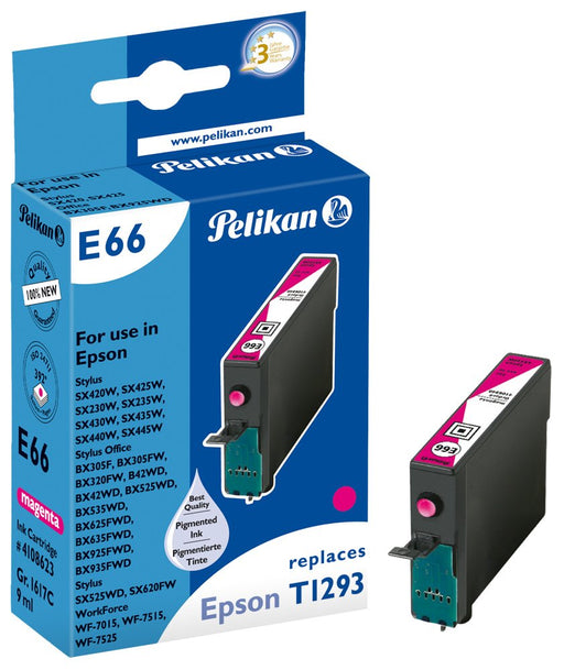 EAN 4018474108623 - Pelikan E66 cartucho de tinta 1 pieza(s) Magenta imagen 1