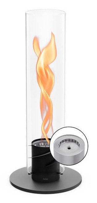 EAN 4064251007009 - höfats SPIN 1200 Interior / exterior Chimenea portatil Negro, Transparente imagen 1