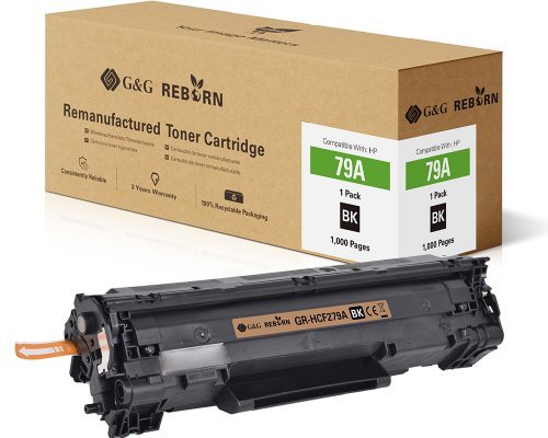 EAN 6942383121276 - G&G GR-HCF279A cartucho de tóner 1 pieza(s) Compatible Negro imagen 1