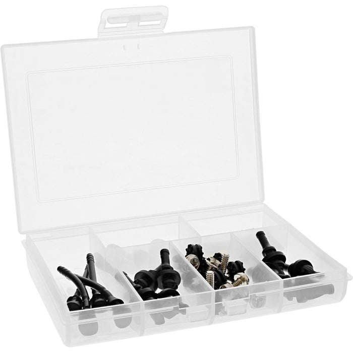EAN 4043718160655 - InLine 36216I kit de montaje Negro, Plata Caucho imagen 1