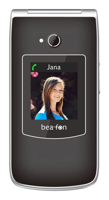 EAN 9120124824557 - Beafon SL645 LTE 7,11 cm (2.8") 120 g Negro, Plata Teléfono para personas mayores imagen 3