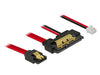 EAN 4043619852383 - DeLOCK 85238 cable de SATA 0,1 m SATA 7-pin + Molex (4-pin) SATA 22-pin Negro imagen 1