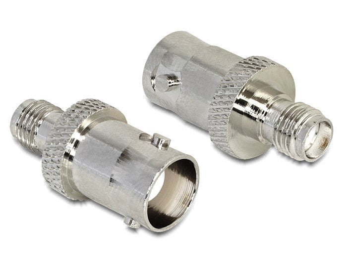 EAN 4043619885688 - DeLOCK 88568 cambiador de género para cable SMA BNC Plata imagen 1