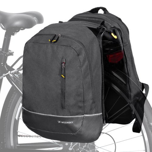 EAN 5907769301414 - Wozinsky WBB30BK Sillín Alforja para bicicleta 30 L Poliéster Negro imagen 1