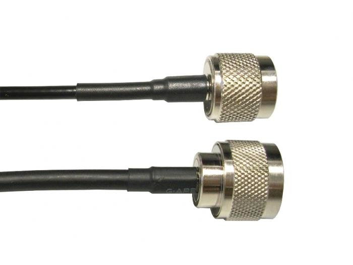 EAN 0888063824128 - Ventev RG58NMTM-6 cable coaxial RG-58 1,8 m TNC Negro imagen 1