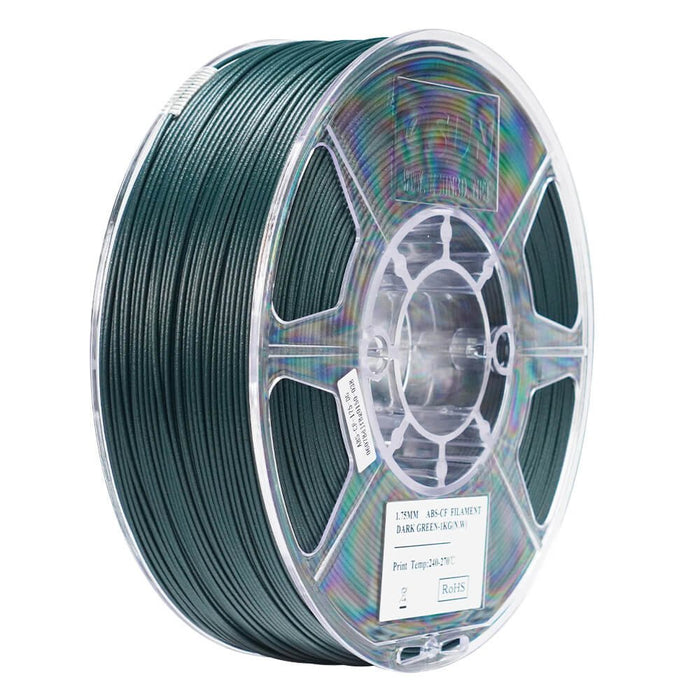 EAN 6922572206427 - eSUN EABS-CF 1.75mm DARK GREEN 1kg ABS Verde oscuro imagen 1