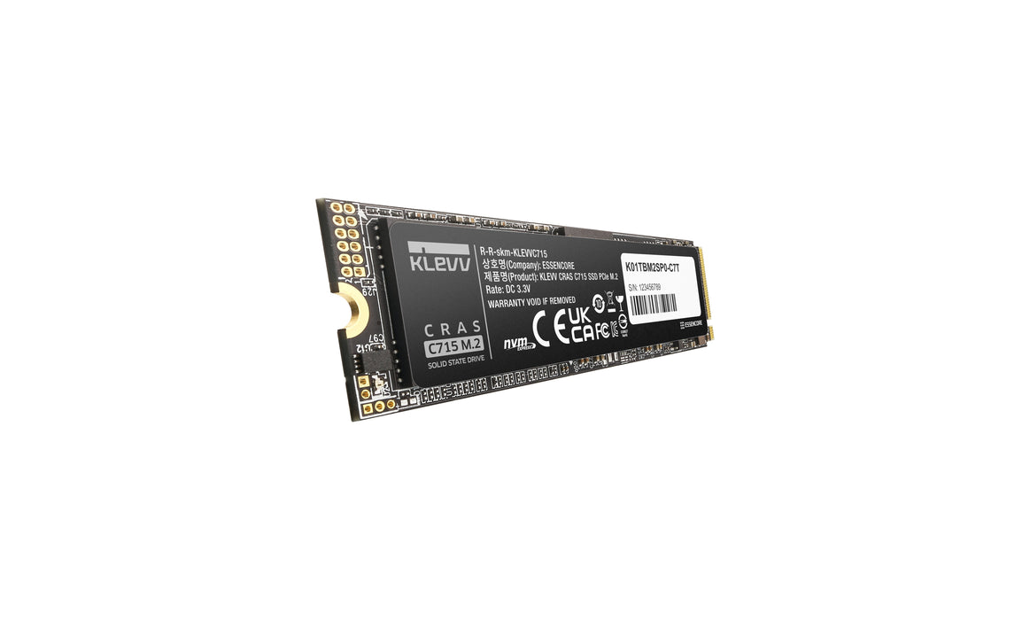 EAN 4895194901792 - Klevv CRAS C715 256 GB M.2 PCI Express 3.0 NVMe 3D TLC NAND imagen 9