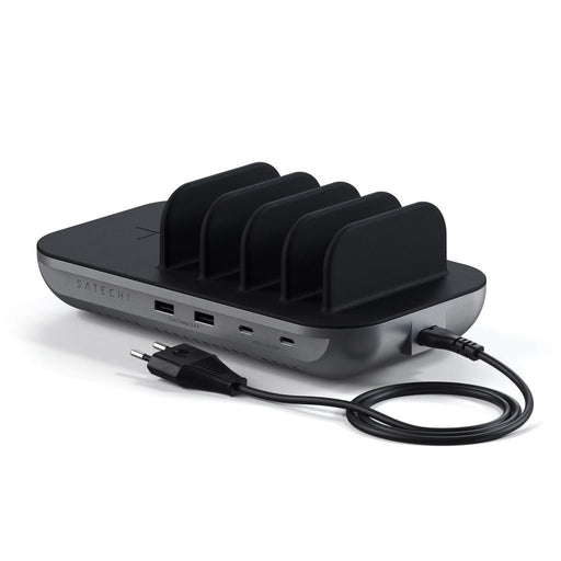 EAN 879961009496 - Satechi ST-WCS5PM-EU cargador de dispositivo móvil Auriculares, Smartphone, Tableta Negro, Gris Corriente  imagen 2