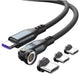 EAN 4252011910724 - 4smarts 541237 cable USB 1,8 m USB C Negro, Gris imagen 1