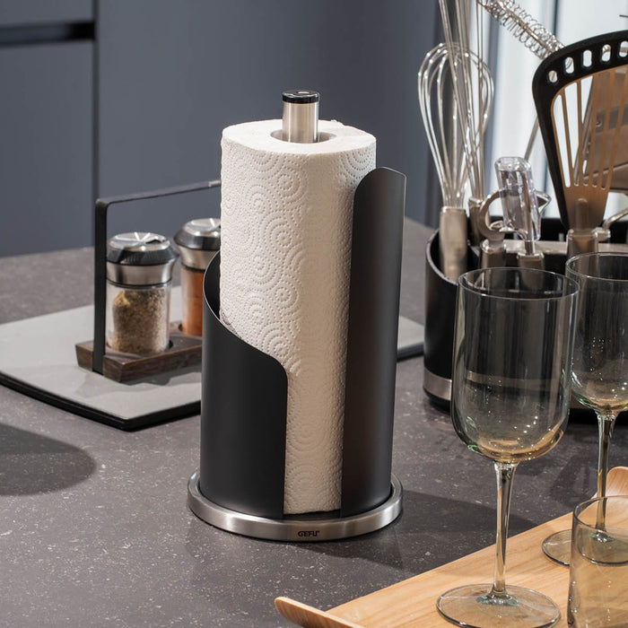 EAN 4006664157032 - GEFU CURVE Soporte para toallas de papel de sobremesa Acero inoxidable Negro, Acero inoxidable imagen 6
