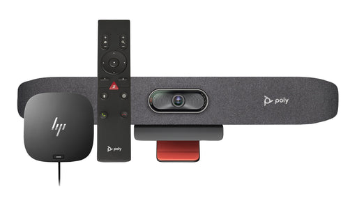EAN 0198122178179 - HP Poly Studio R30 USB Video Bar and BT Remote with HP USB-C Dock G5 (ABB) Negro 3840 x 2160 Pixeles imagen 1