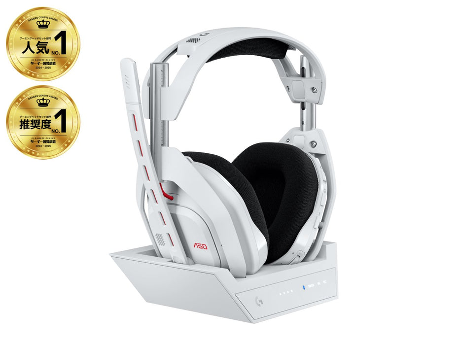EAN 5099206127333 - ASTRO Gaming A50 (Gen 5) Auriculares Inalámbrico Diadema Juego USB Type-C / USB Type-A Bluetooth Blanco imagen 8