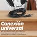 EAN 0766623177481 - Manhattan 177481 auricular y casco Auriculares Alámbrico Diadema Música Negro imagen 6
