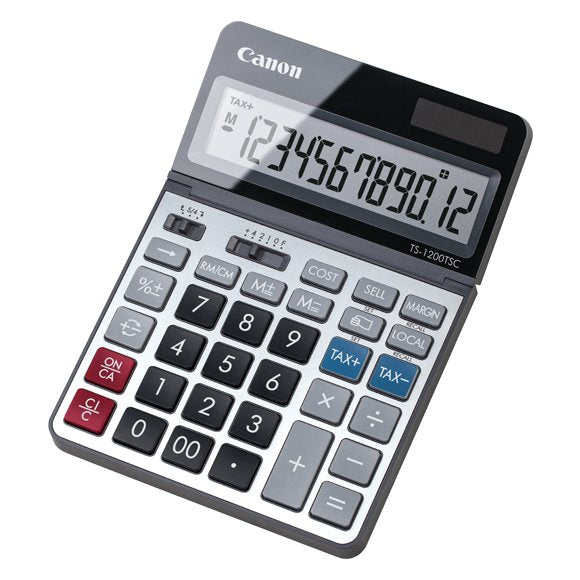 EAN 4549292104639 - Canon TS-1200TSC calculadora Escritorio Calculadora básica Metálico imagen 3
