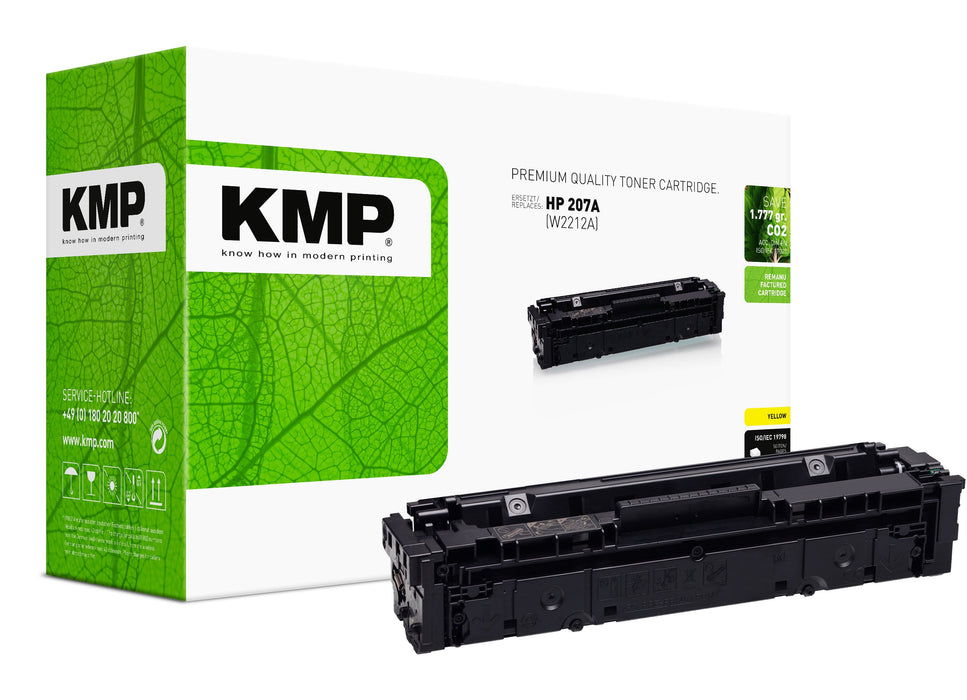 EAN 4011324000290 - KMP 2558,0009 cartucho de tóner 1 pieza(s) Compatible Amarillo imagen 1