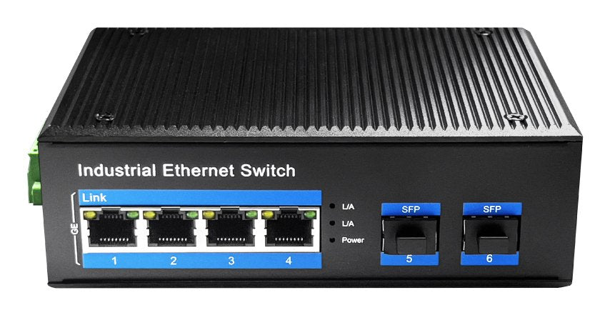 EAN 6971690792237 - Cudy IG1004S2P switch No administrado Gigabit Ethernet (10/100/1000) Energía sobre Ethernet (PoE) Negro imagen 1