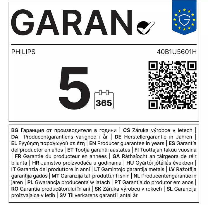 EAN 8712581797492 - Philips 5000 series 40B1U5601H/00 pantalla para PC 101,6 cm (40") 3440 x 1440 Pixeles Wide Quad HD LCD Ne imagen 5