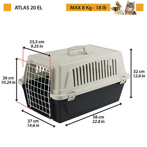 EAN 8010690119793 - Ferplast Atlas 20 EL Transportín para mascotas imagen 2