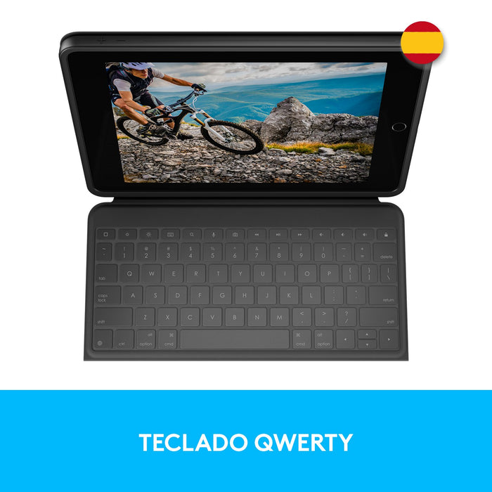 EAN 5099206087576 - Logitech 920-009317 teclado para móvil QWERTY Español Smart Connector Grafito imagen 7