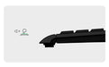 EAN 4250078172901 - KeySonic KSK-5211ELU (DE) teclado Hogar USB QWERTZ Alemán Negro imagen 3