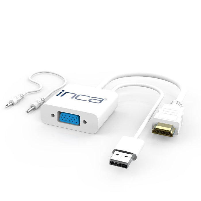 EAN 8697980468795 - Inca IVTH-01 Adaptador gráfico USB Blanco imagen 3