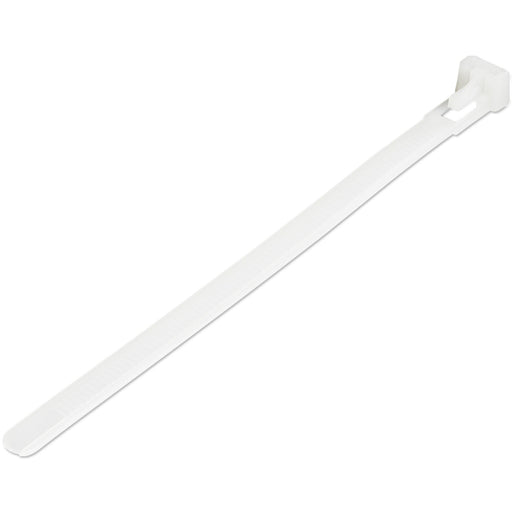 EAN 65030890519 - StarTech.com CBMZTRB6 presilla Brida reutilizable Nylon, Plástico Blanco 100 pieza(s) imagen 1