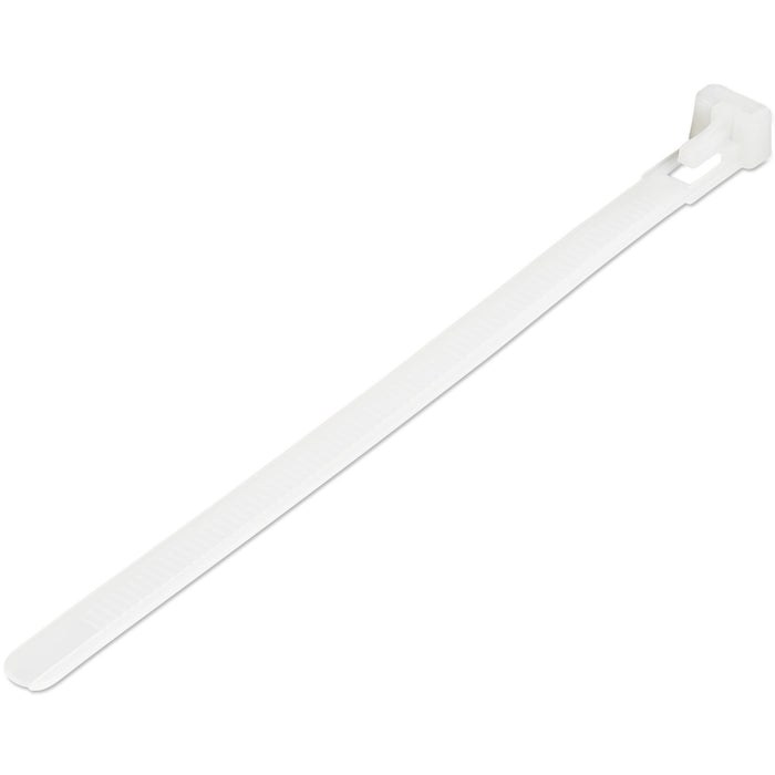 EAN 65030890519 - StarTech.com CBMZTRB6 presilla Brida reutilizable Nylon, Plástico Blanco 100 pieza(s) imagen 1