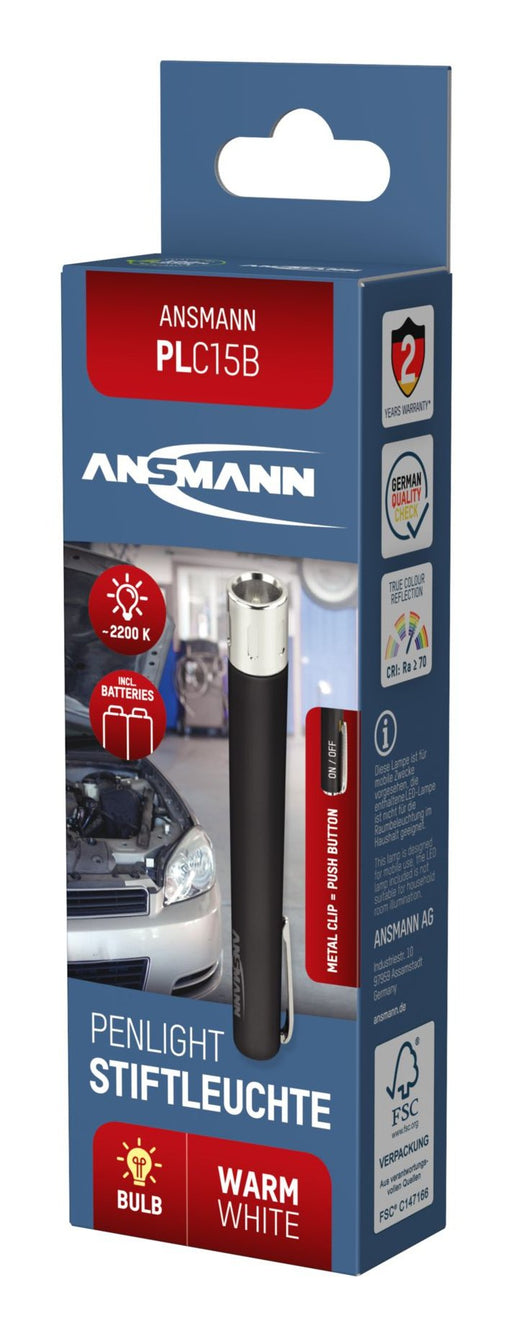 EAN 4013674183784 - Ansmann PLC15B Negro Bolígrafo linterna LED imagen 2