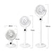 EAN 8681949017162 - Inca IAF-01B ventilador Blanco imagen 2