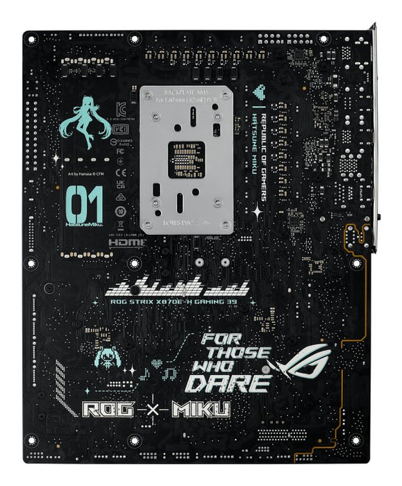 EAN 4711636174640 - ASUS ROG STRIX X870E-H GAMING WIFI7 HATSUNE MIKU EDITION AMD X870E Zócalo AM5 ATX imagen 9