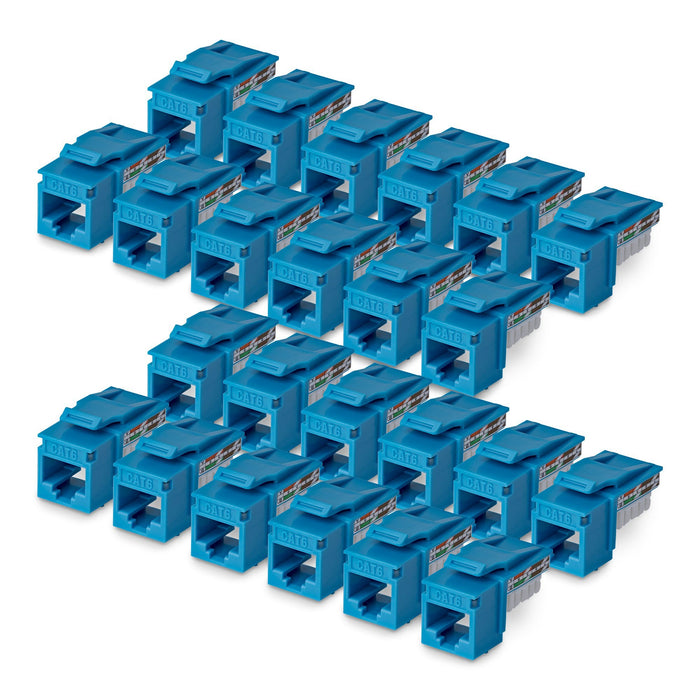 EAN 65030912808 - StarTech.com C6KEY110BL24PK módulo de conector de red imagen 1