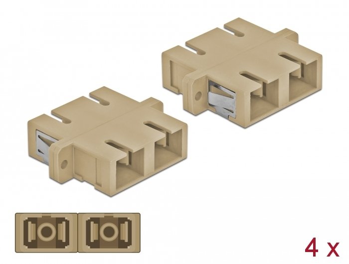 EAN 4043619859962 - DeLOCK 85996 conector de fibra óptica Hembra/Hembra imagen 1