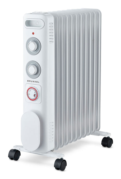 EAN 8426156019352 - Grunkel RD-2500S calefactor eléctrico Interior Blanco 2500 W Radiador de aceite eléctrico imagen 1
