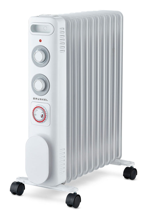 EAN 8426156019352 - Grunkel RD-2500S calefactor eléctrico Interior Blanco 2500 W Radiador de aceite eléctrico imagen 1