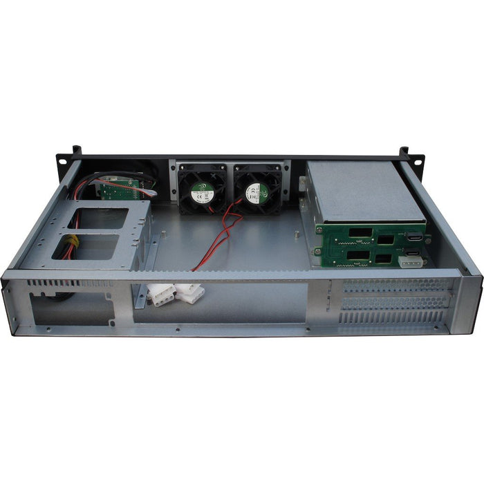EAN 4260455641722 - Inter-Tech 1.5U-1528L Estante Negro imagen 2
