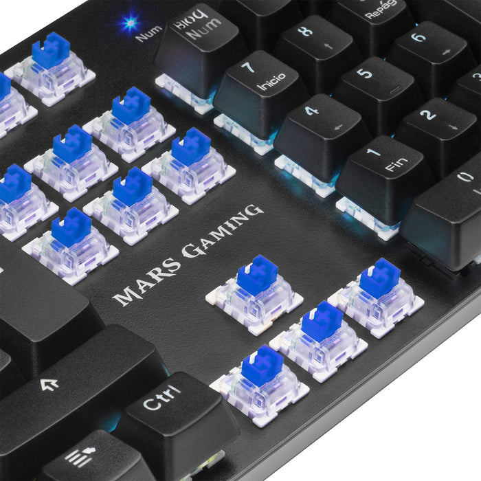 EAN 4718009159440 - Mars Gaming MK5BPT teclado Juego USB QWERTY Negro imagen 9