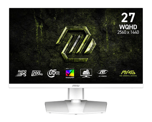 EAN 4711377368179 - MSI MAG 274QRFWDE E20 pantalla para PC 68,6 cm (27") 2560 x 1440 Pixeles Wide Quad HD LCD Blanco imagen 1