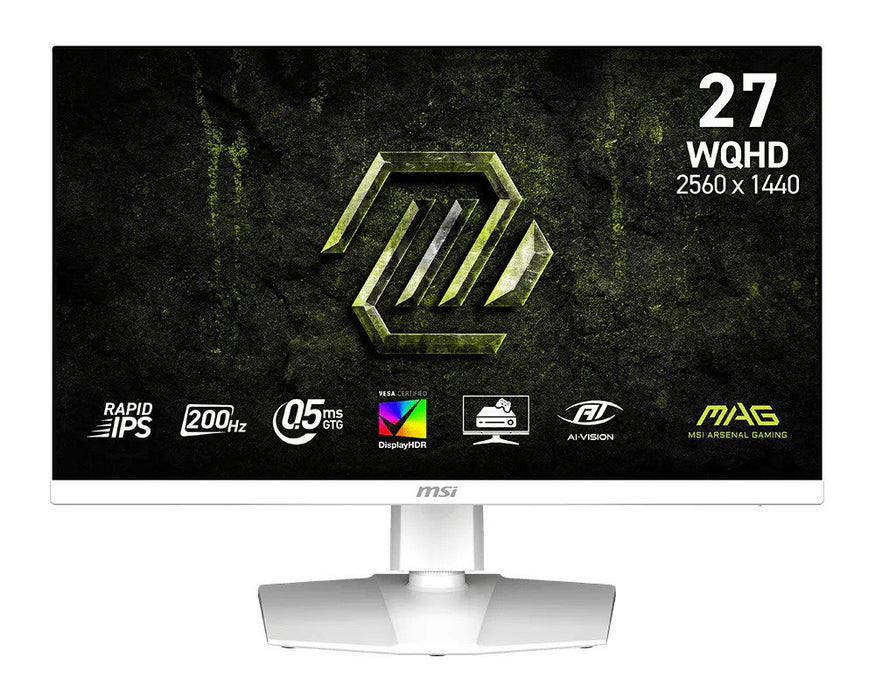 EAN 4711377368179 - MSI MAG 274QRFWDE E20 pantalla para PC 68,6 cm (27") 2560 x 1440 Pixeles Wide Quad HD LCD Blanco imagen 1