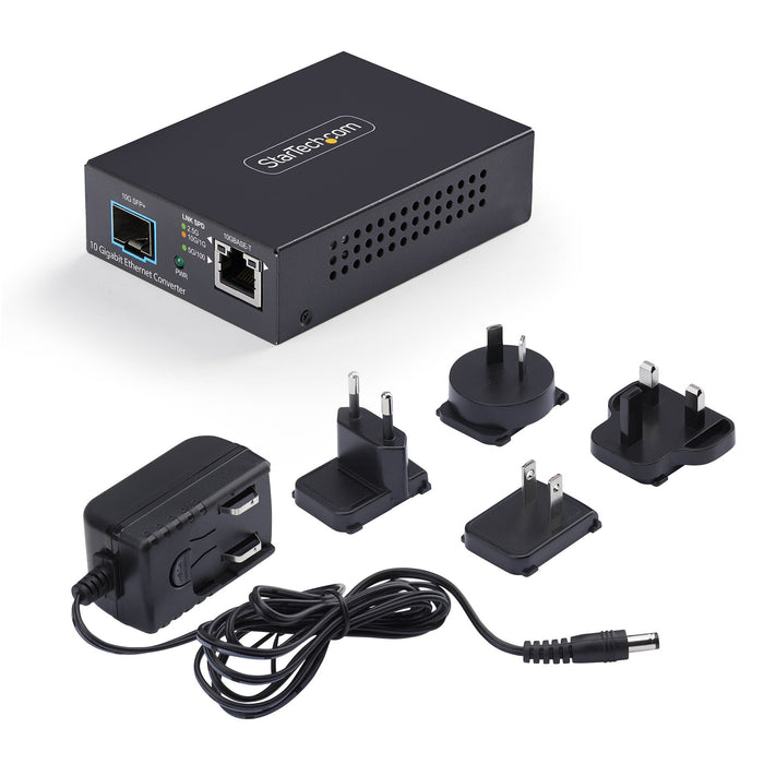 EAN 65030917094 - StarTech.com MCM10G6SSFP convertidor de medio 10000 Mbit/s Multimodo, Monomodo Negro imagen 5