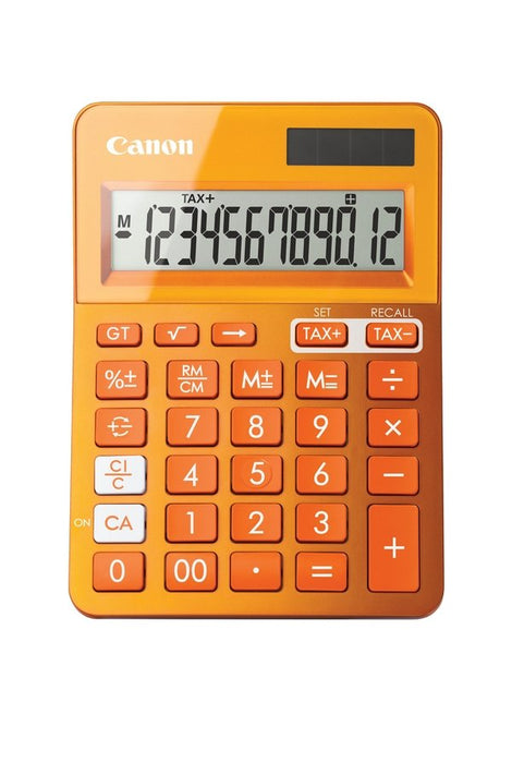 EAN 4549292008555 - Canon LS-123k calculadora Escritorio Calculadora básica Naranja imagen 1