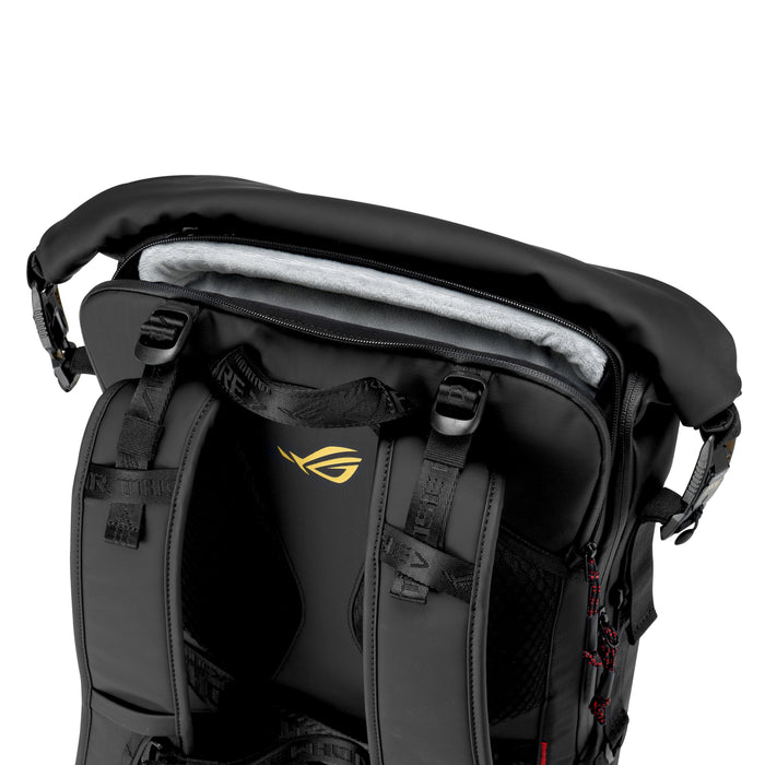 EAN 4711636593908 - ASUS ROG SLASH Backpack Edition 20 mochila Mochila enrollable Negro Poliéster, cuero PU imagen 11
