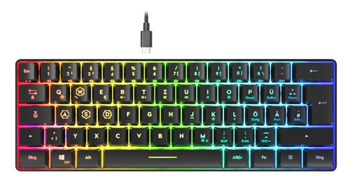 EAN 4027301781809 - SPEEDLINK SL-670014-BK teclado Juego RF inalámbrica + USB QWERTZ Alemán Negro imagen 2