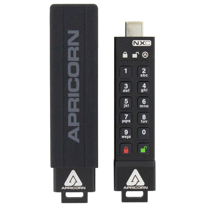 EAN 708326914994 - Apricorn ASK3-NXC-32GB unidad flash USB USB Tipo C 3.2 Gen 1 (3.1 Gen 1) Negro imagen 4