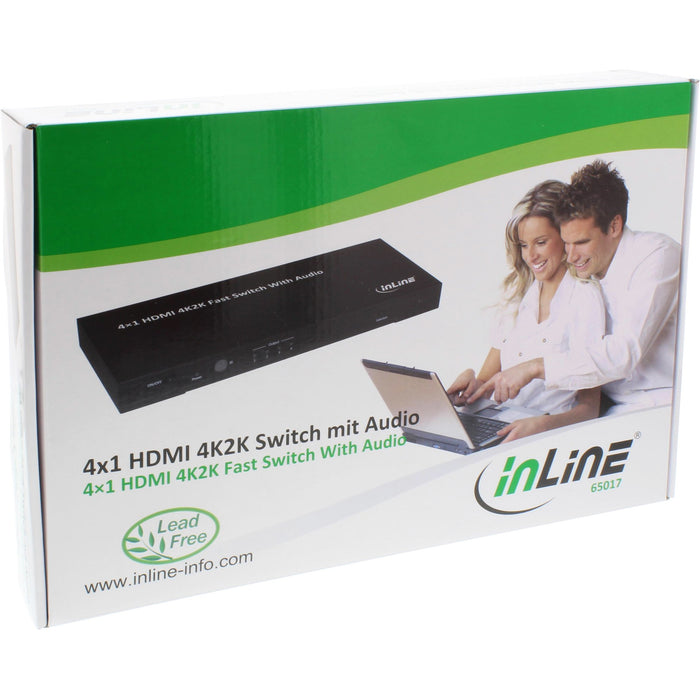 EAN 4043718232017 - InLine 65017 interruptor de video HDMI imagen 3