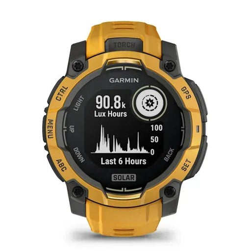 EAN 753759357085 - Garmin Instinct 3 3,05 cm (1.2") 45 mm Digital 176 x 176 Pixeles Pantalla táctil Amarillo, Gris Wifi GPS ( imagen 1