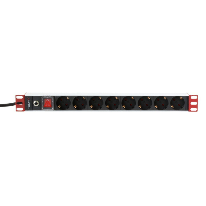 EAN 8051128106893 - Techly I-CASE STRIP-61UDIT accesorio de bastidor Regleta eléctrica imagen 1