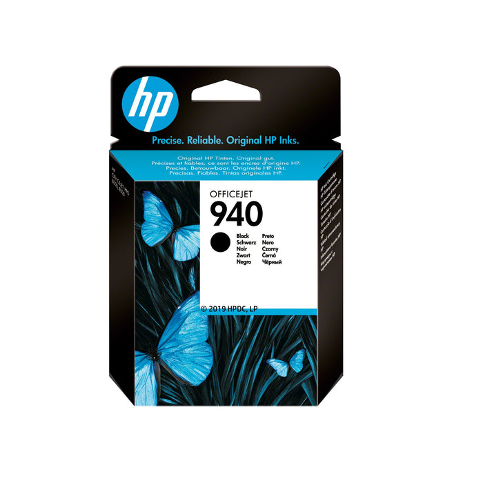 EAN 884962546154 - HP 940 Black Original Ink Cartridge cartucho de tinta 1 pieza(s) Rendimiento estándar Negro imagen 1