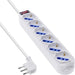 EAN 4043718334261 - InLine 16461Z base múltiple 1,5 m 6 salidas AC Interior Blanco imagen 1